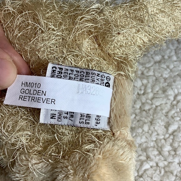 GANZ Webkinz HM010 Golden Retriever Puppy Dog Plush Stuffed Animal Toy No Code - Picture 7 of 9